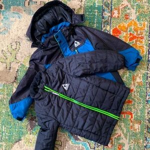 Double Layer Boys Ski Coat